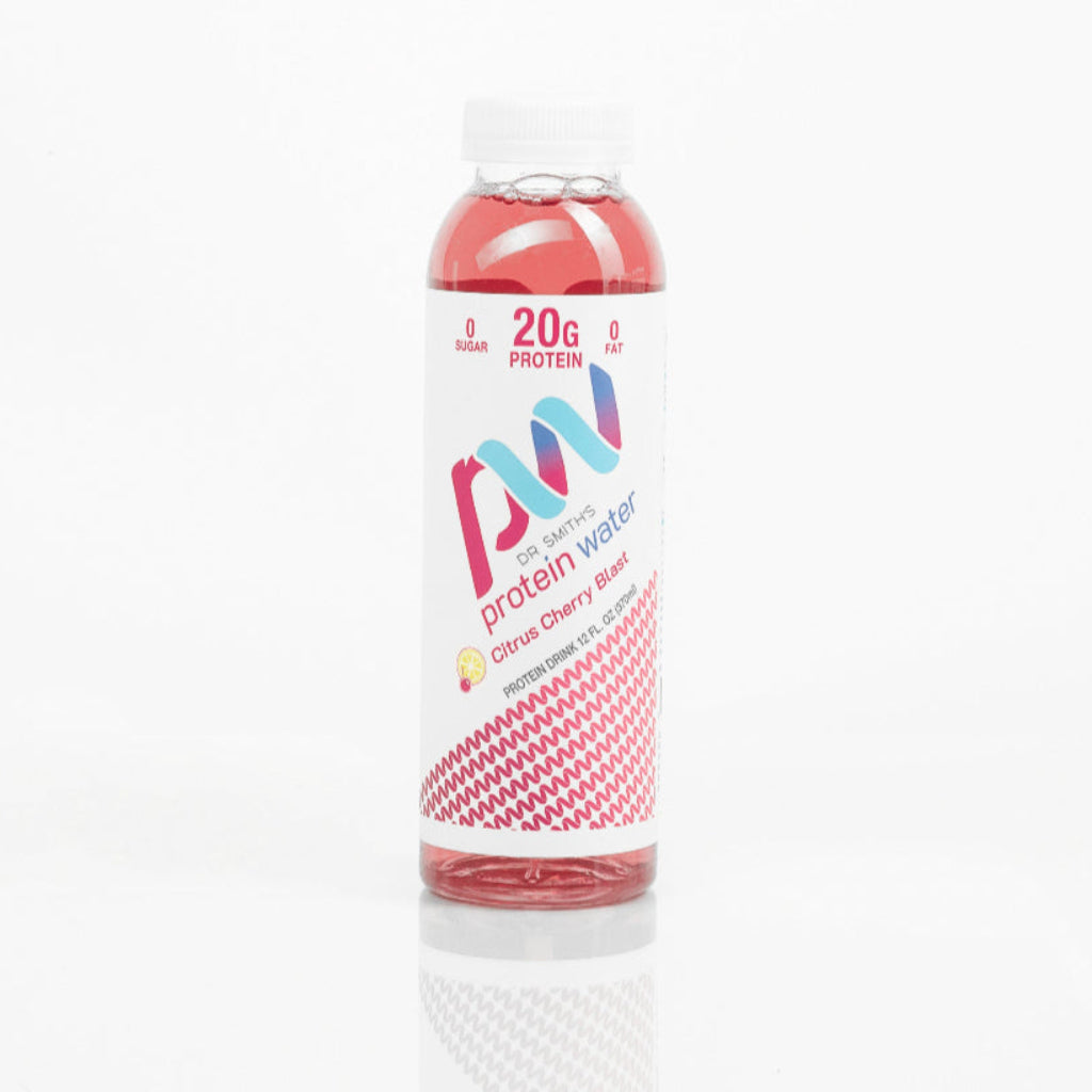 DR. SMITH'S PROTEIN WATER 4 OR 12 CITRUS CHERRY BLAST