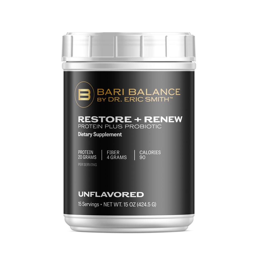 RESTORE + RENEW UNFLAVORED PROTEIN POWDER